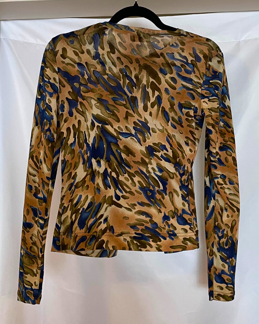 Vintage Morgan de Toi Abstract Print Button-Up Cardigan – Fits S/M