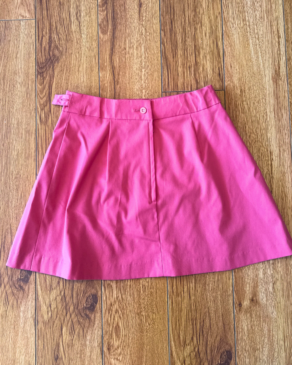 Vintage 80s Nike Pink Pleated Mini Skirt – Fits XXS