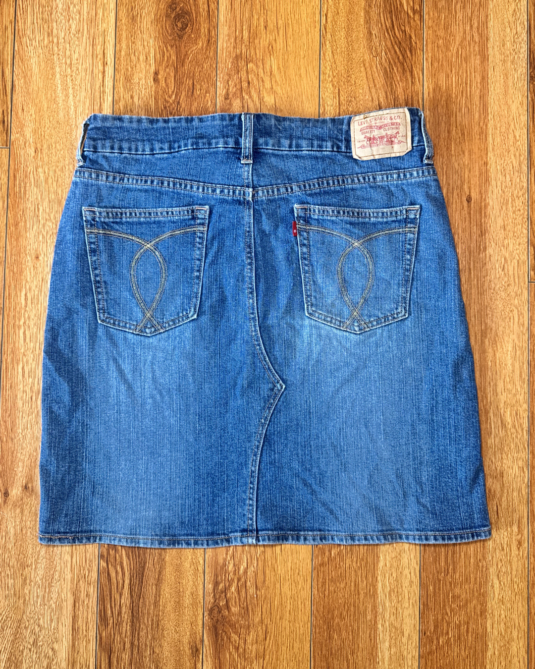 Vintage Levi's Denim Jean Skirt - Size 10