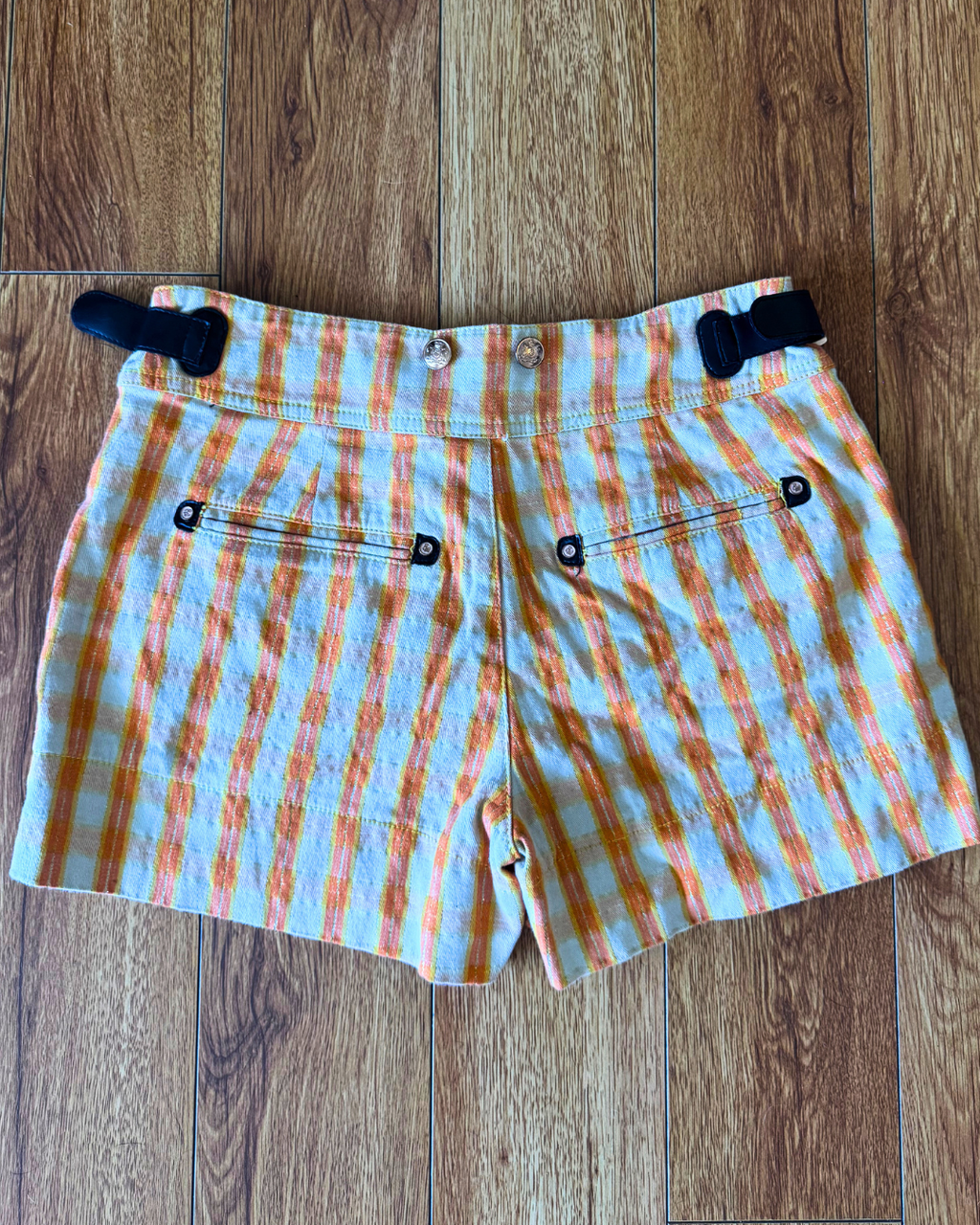 Vintage Rocawear Orange Denim Shorts – Size 5