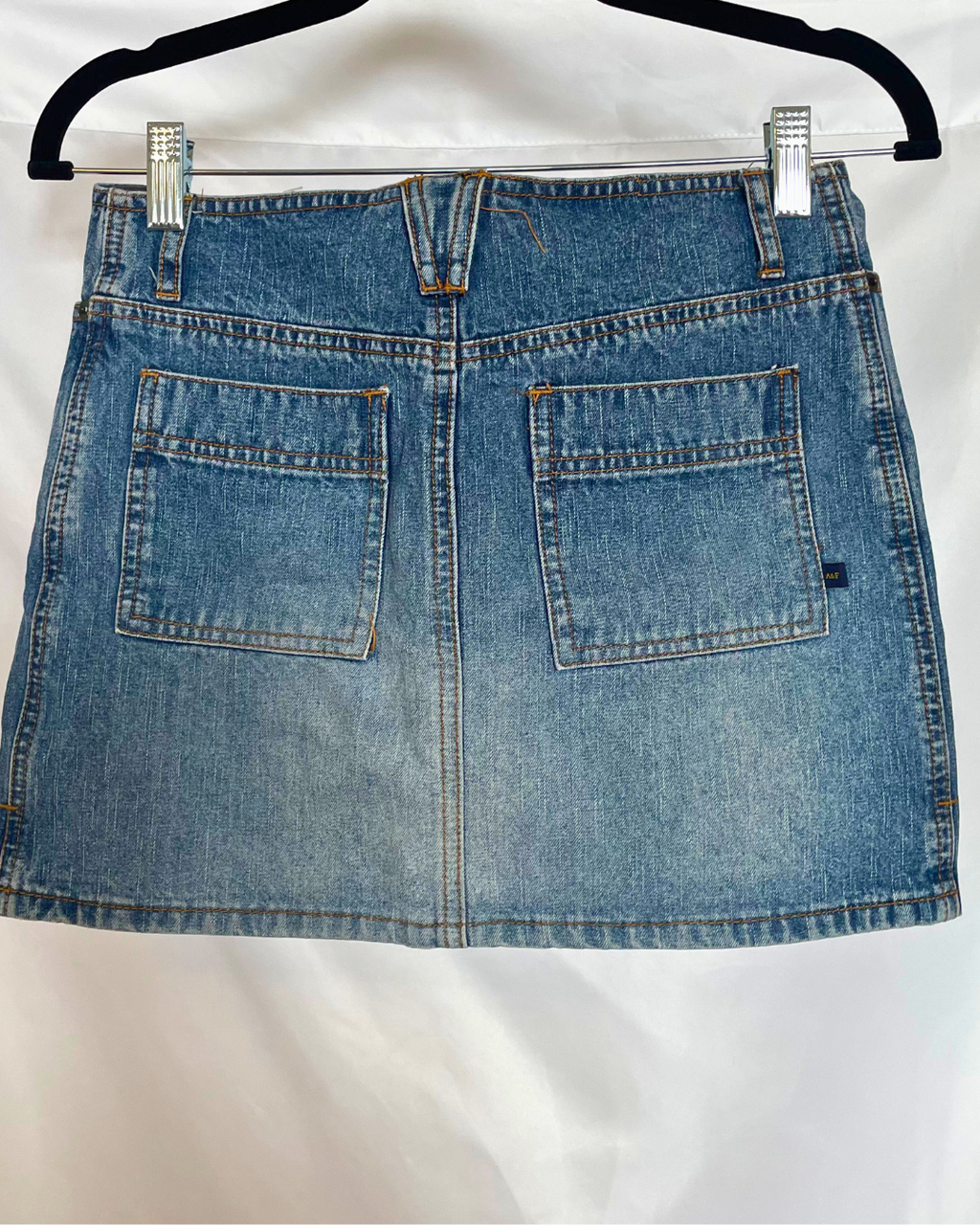 Vintage Abercrombie & Fitch Denim Mini Skirt – Size 0
